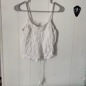 Bethany Mota Elegant White Blouse